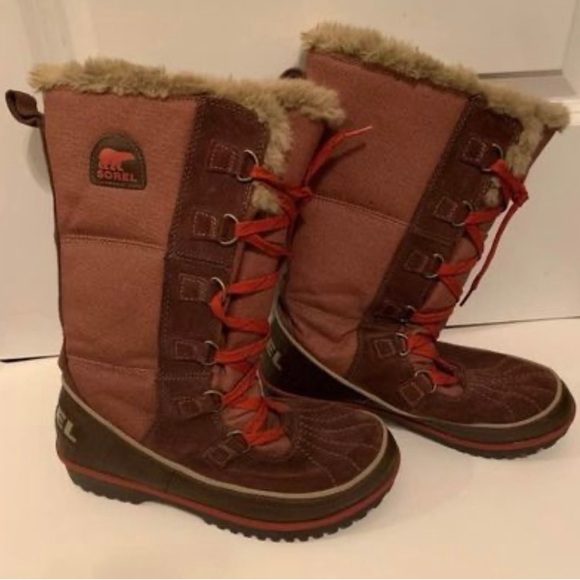 Sorel Tivoli II tall snow boot size 7.5 - Picture 1 of 8